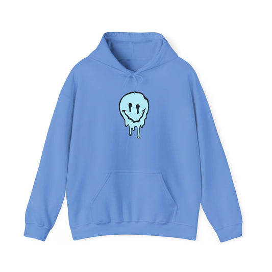 Blue Melting Face Unisex Hoodie