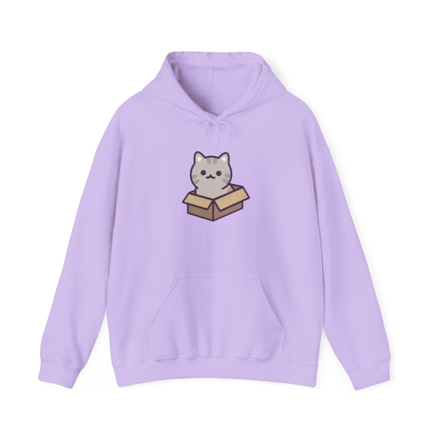 Cute Cat in Box Unisex Hoodie