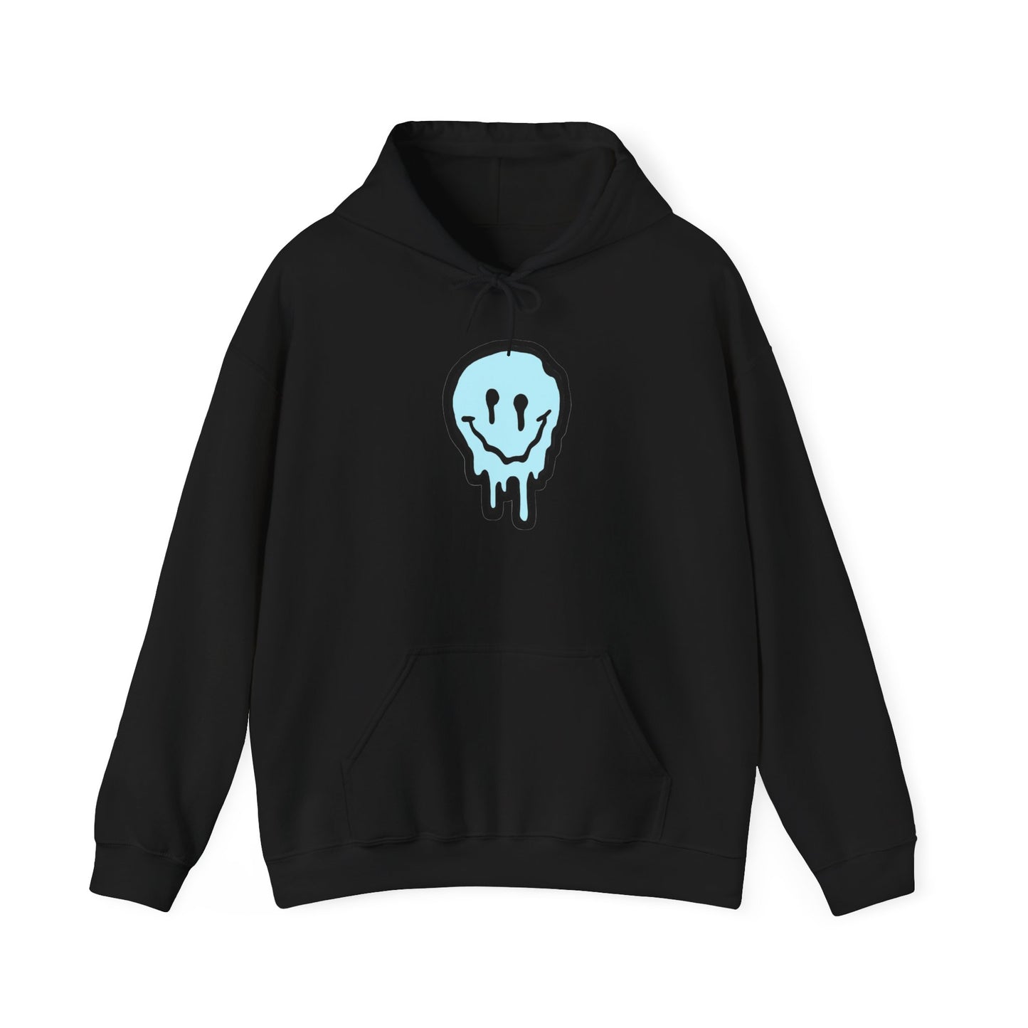 Blue Melting Face Unisex Hoodie