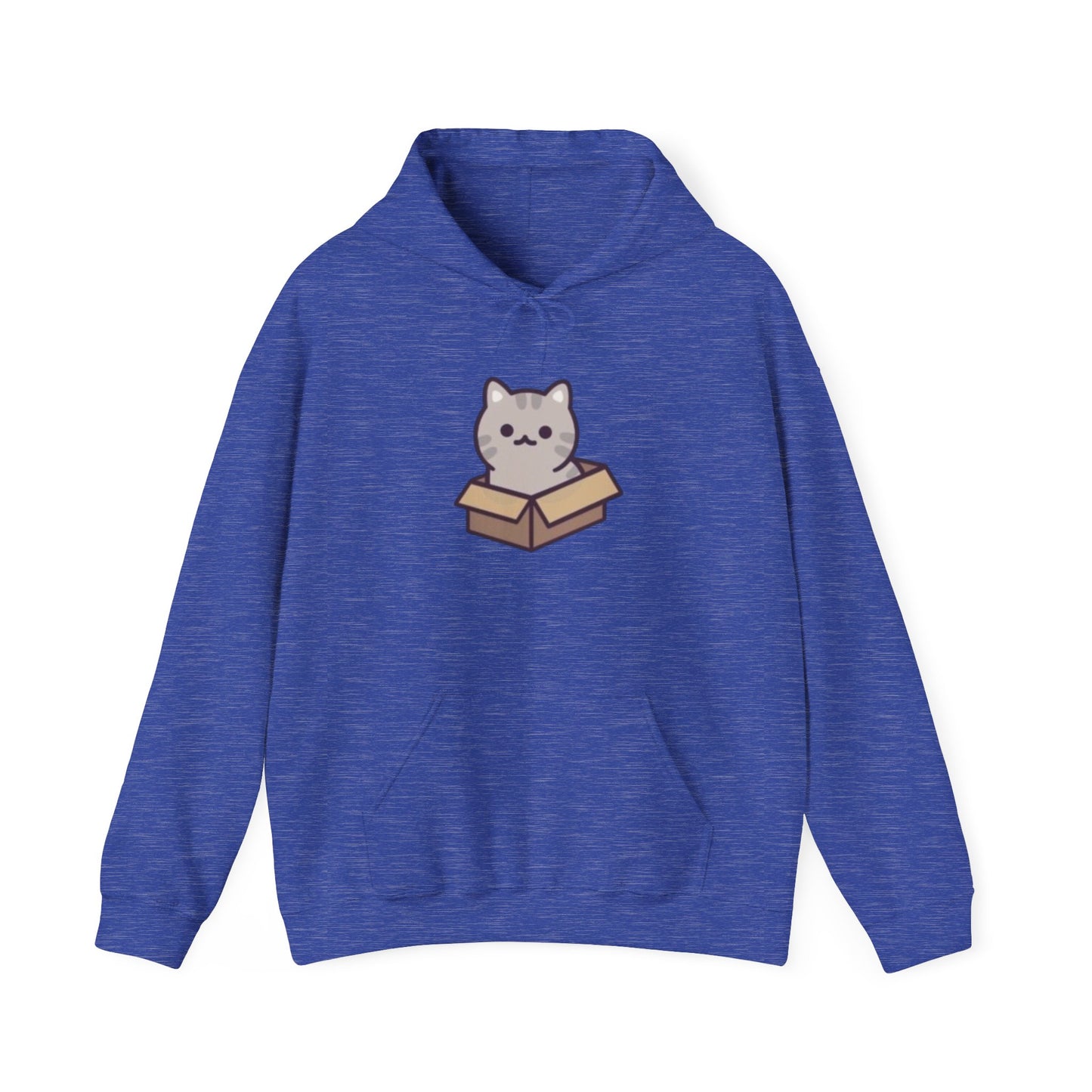 Cute Cat in Box Unisex Hoodie