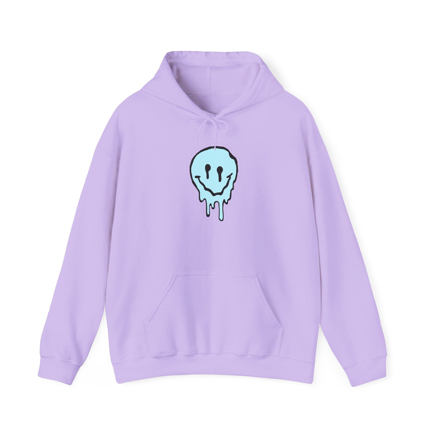 Blue Melting Face Unisex Hoodie