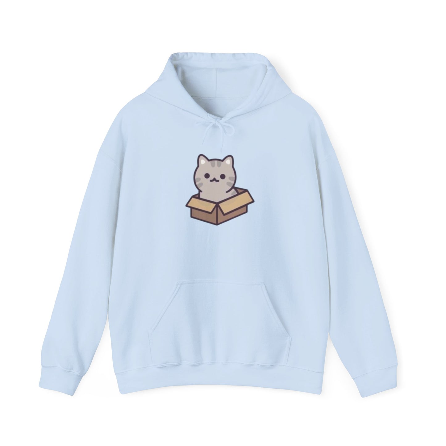 Cute Cat in Box Unisex Hoodie