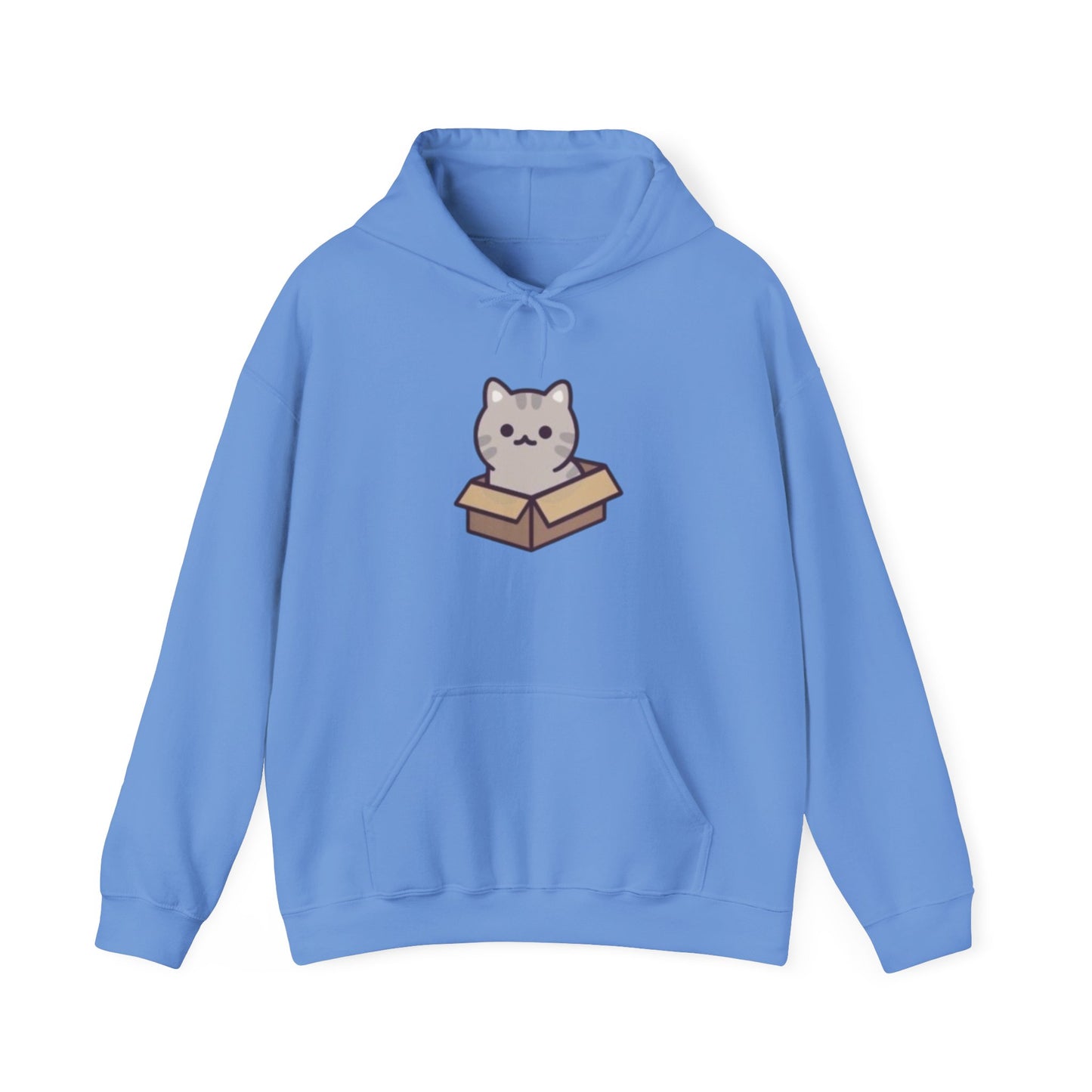 Cute Cat in Box Unisex Hoodie