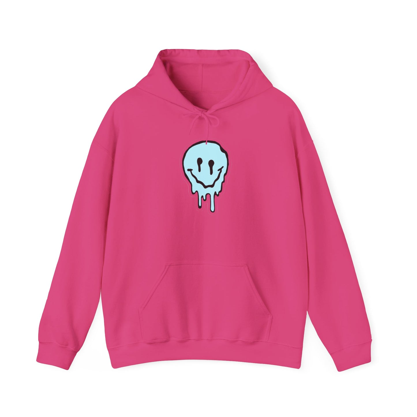 Blue Melting Face Unisex Hoodie